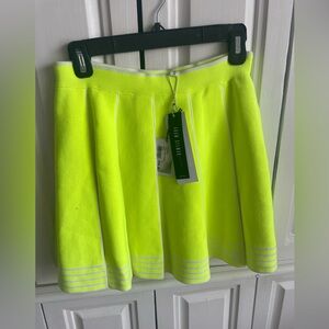 Neon Yellow Skirt